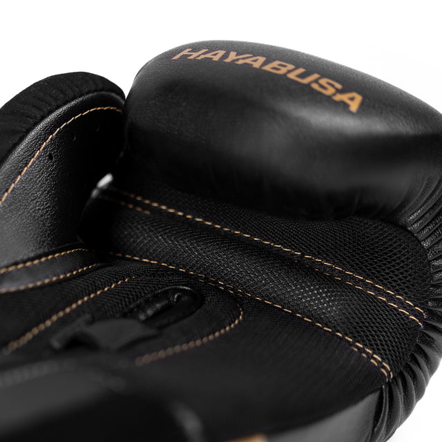 Hayabusa Boxing Gloves E1 - Black/Gold