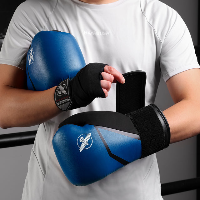 Hayabusa Boxing Gloves E1 - Blue/Black