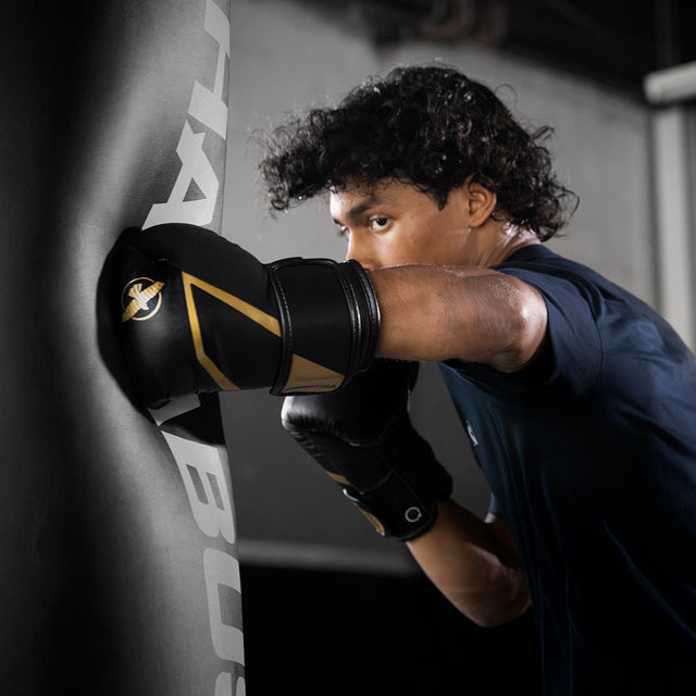 Hayabusa Boxing gloves E1 Kids – Black/Gold