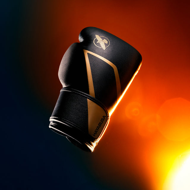 Hayabusa Boxing gloves E1 Kids – Black/Gold
