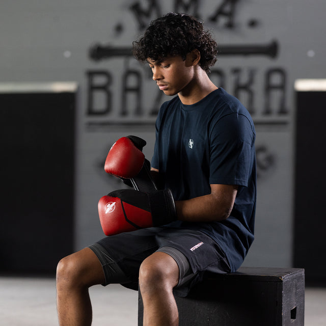 Hayabusa Boxing Gloves E1 Kids – Red/Black