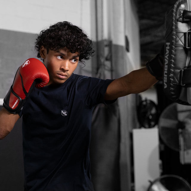 Hayabusa Boxing Gloves E1 Kids – Red/Black