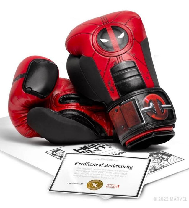 Hayabusa Boxing gloves Deadpool - Red/Black - Boxing gloves