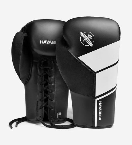 Hayabusa Boxing gloves S4 – Black/White – Boxing gloves