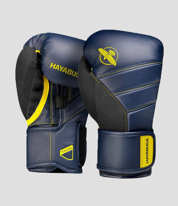 Hayabusa Boxing gloves T3 – Blue/Black/Yellow