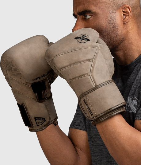 Hayabusa Boxing gloves T3 LX - Vintage Brown - Boxing gloves