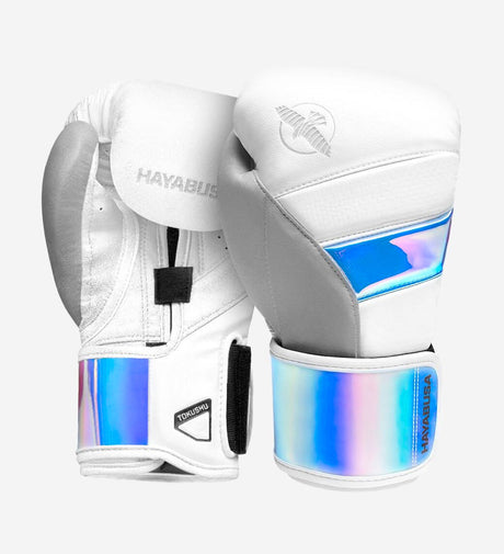 Hayabusa Boxing gloves T3 - White/Fluo Platinum - Boxing gloves