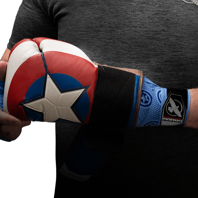 Hayabusa x Marvel Hand wraps Elite - Captain America - Steve Rogers
