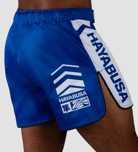 Hayabusa MMA Shorts Icon – Blue/White