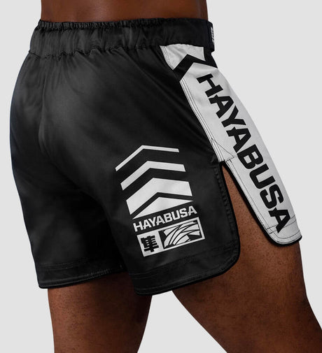 Hayabusa MMA Shorts Icon – Black/White