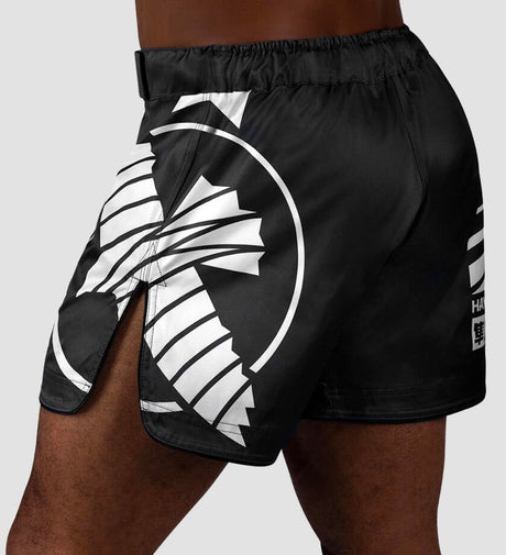 Hayabusa MMA Shorts Icon – Black/White