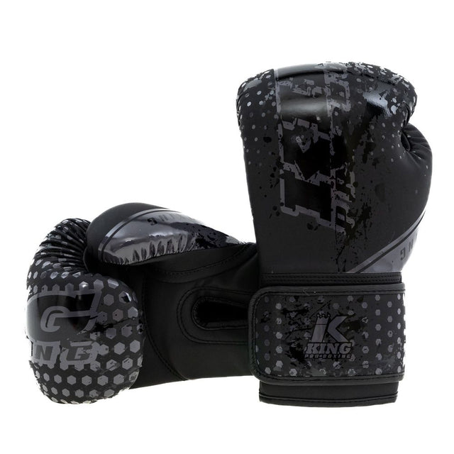 King Pro Boxing Boxing gloves Hexagon Kids – Black/Black