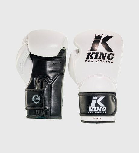 King Boxing gloves Kids – White/Black – Boxing gloves