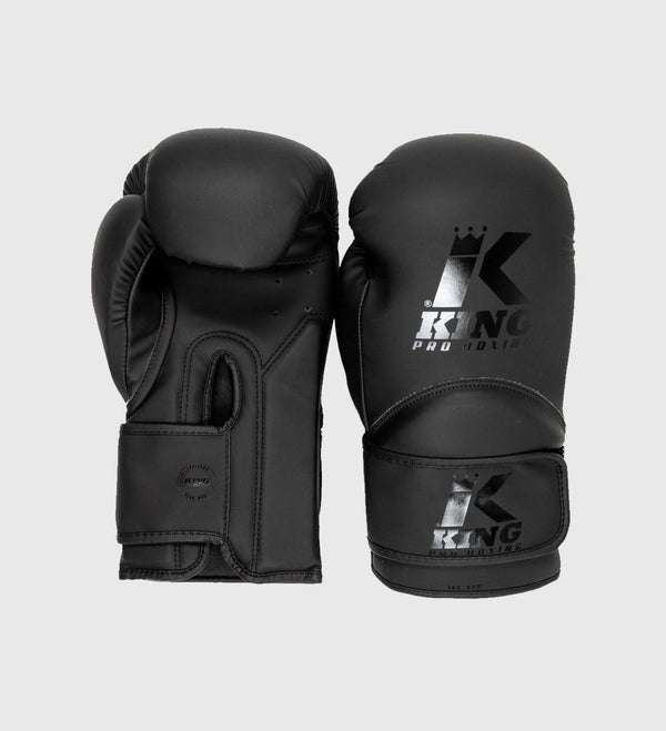 King Pro Boxing Kids Boxing Gloves – Black/Black