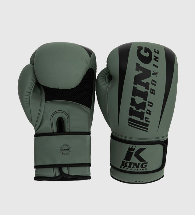 King Boxing gloves Revo - Khaki Green/Black - Boxing gloves