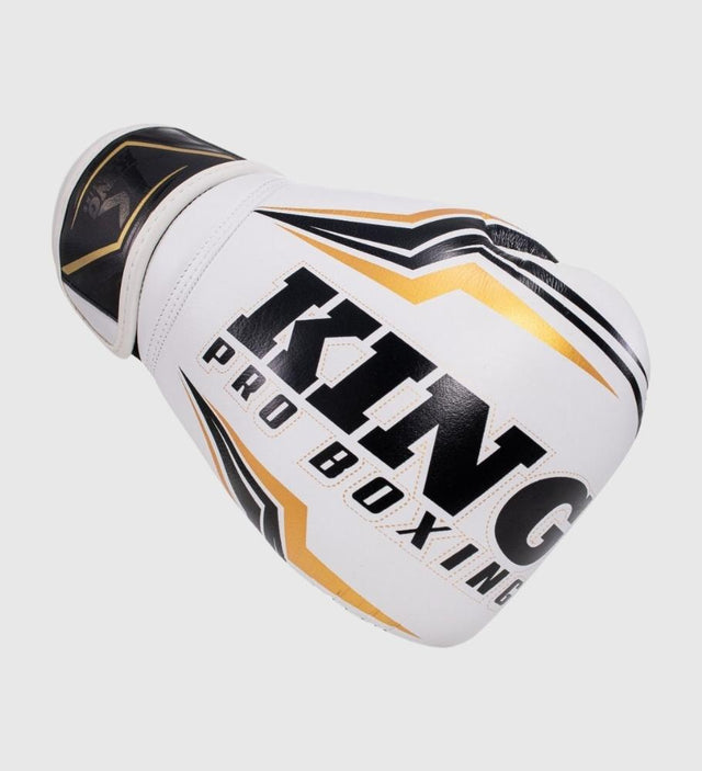 King Boxing gloves Thor – White/Black/Gold – Boxing gloves