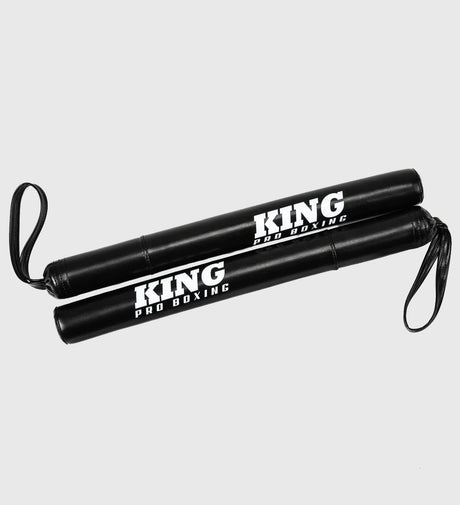 King Pro Boxing Striking Sticks Revo - Black/White - Striking sticks & paddles