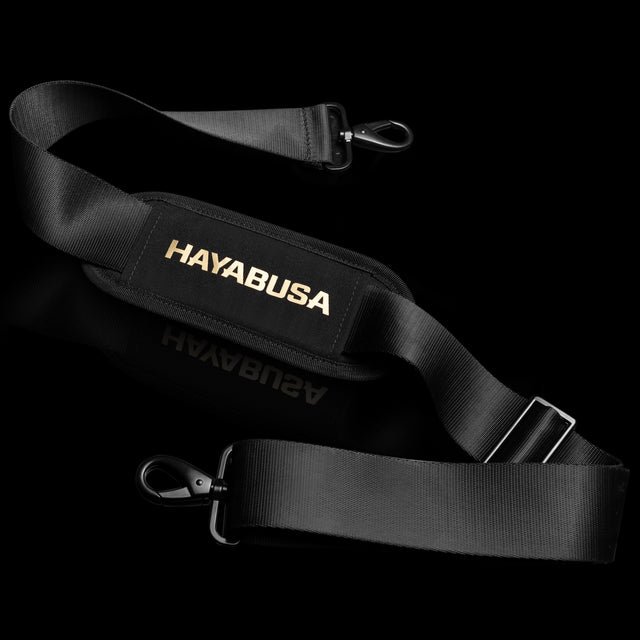 Hayabusa x Mayweather Mesh Sports Bag - Black/Gold