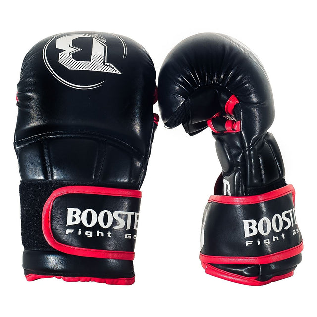 Booster MMA Gloves Sparring Pro - Black/Red