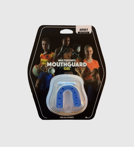 Multisports Mouthguard Gel – White/Blue – Mouthguards