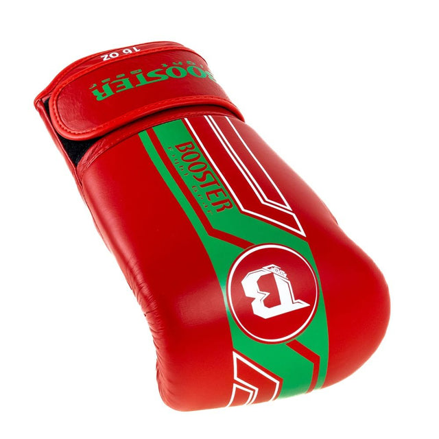 Booster Boxing Gloves V9 'Morocco' - Red/Green