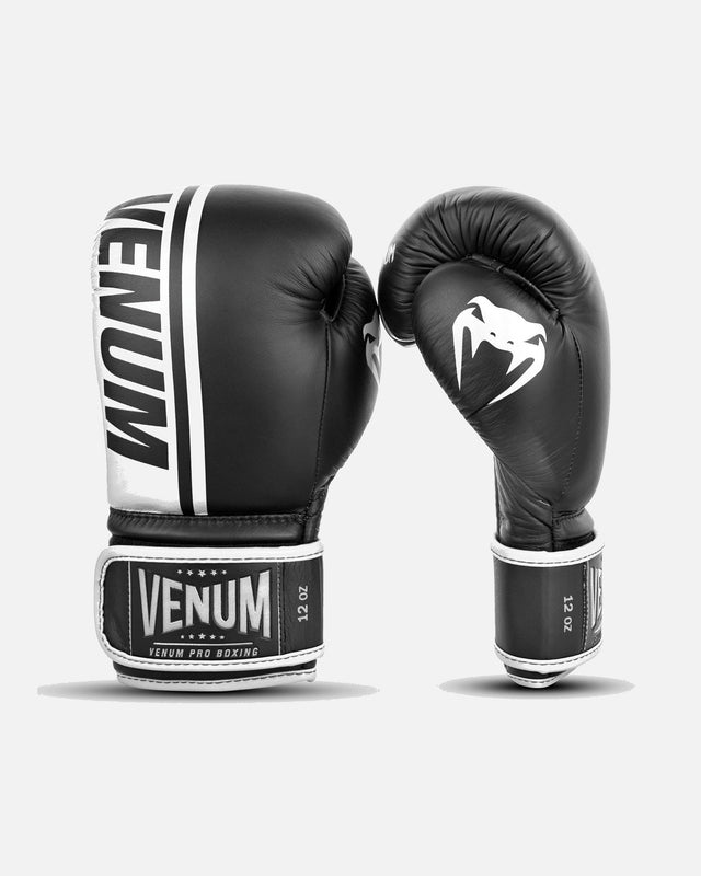 Venum Shield Pro Boxing gloves – Black/White