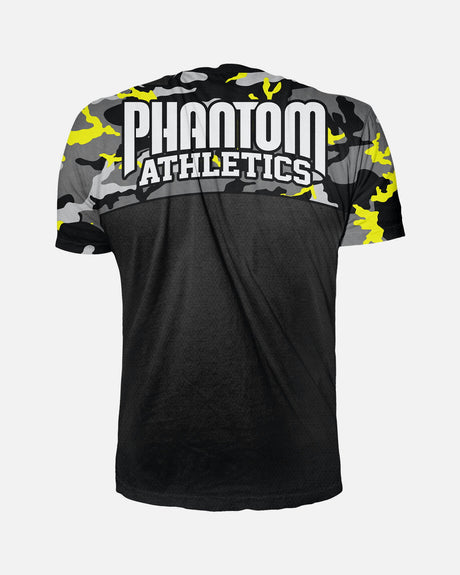 Phantom Athletics Trainingsshirt EVO Camo - Neon