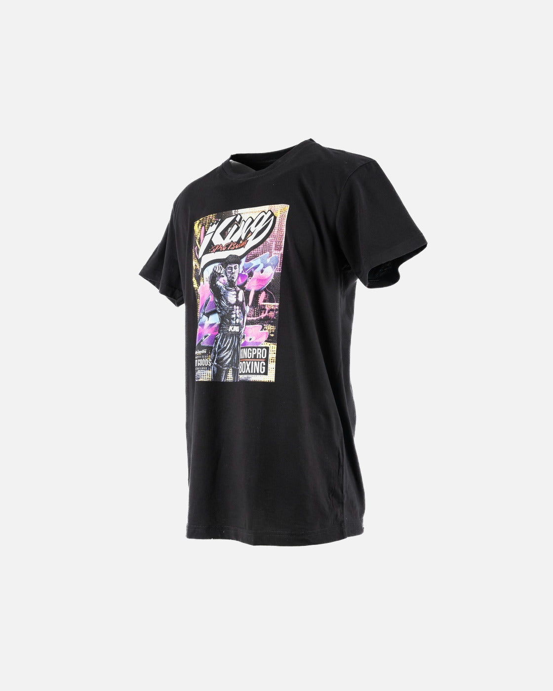 King Pro Boxing T-Shirt Comic – Black
