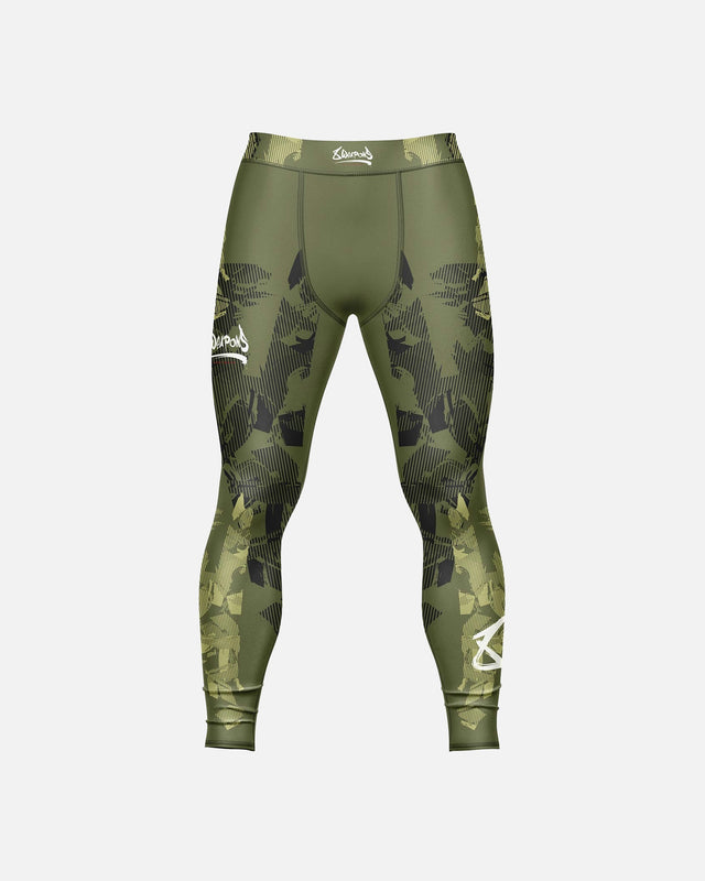 8 WEAPONS Compression shorts & spats Hit 2.0 – Olive/Black
