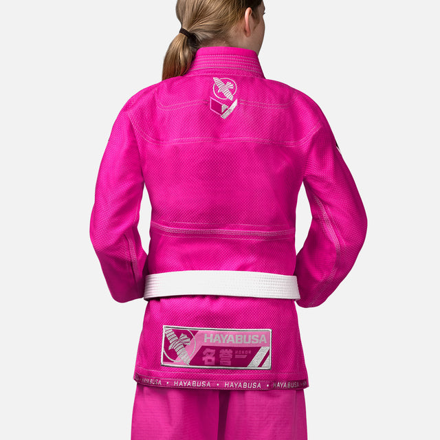 Hayabusa BJJ Gi Ascend Kids – Pink