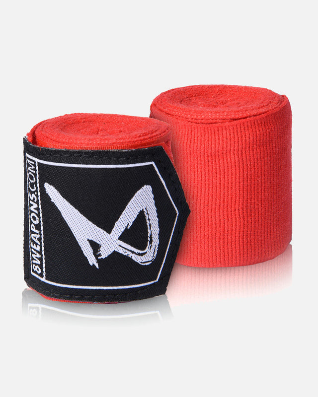 8 WEAPONS Hand wraps – Red