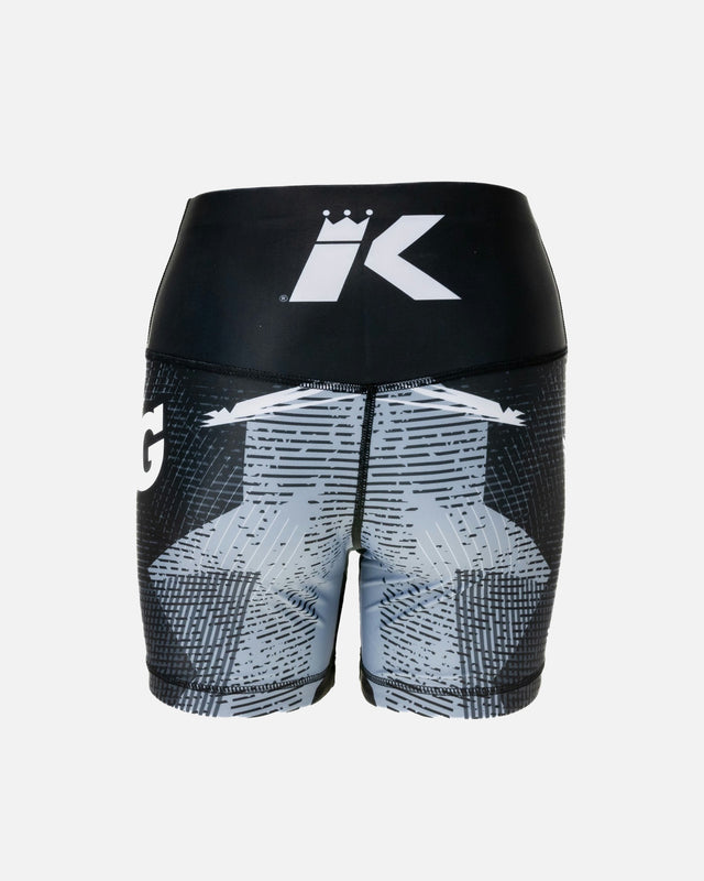King Pro Boxing Compression Shorts & Spats Shadow 1 Women's – Black
