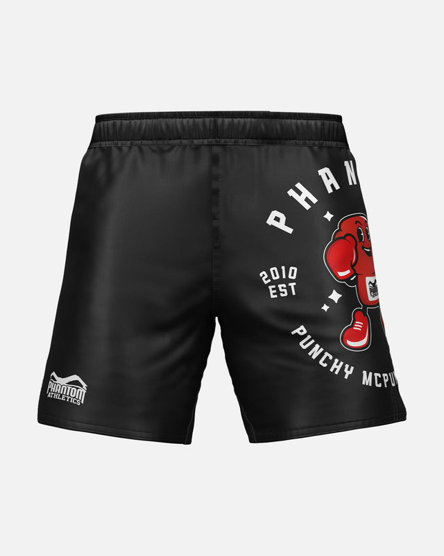 Phantom Athletics MMA Shorts EVO Punchy – Black/Red