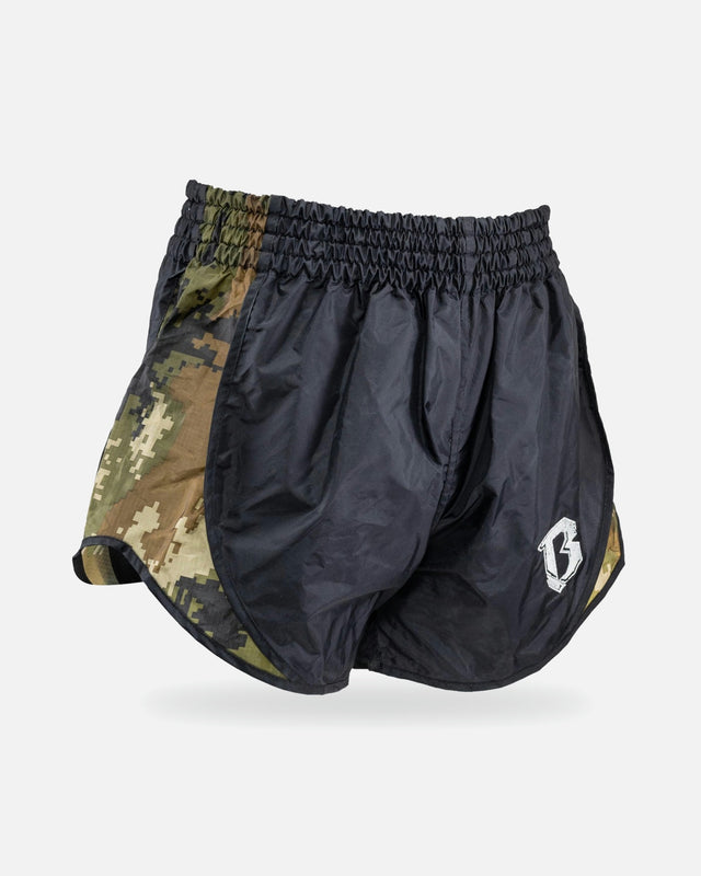 Booster Muay Thai Shorts Retro Hybrid – Green