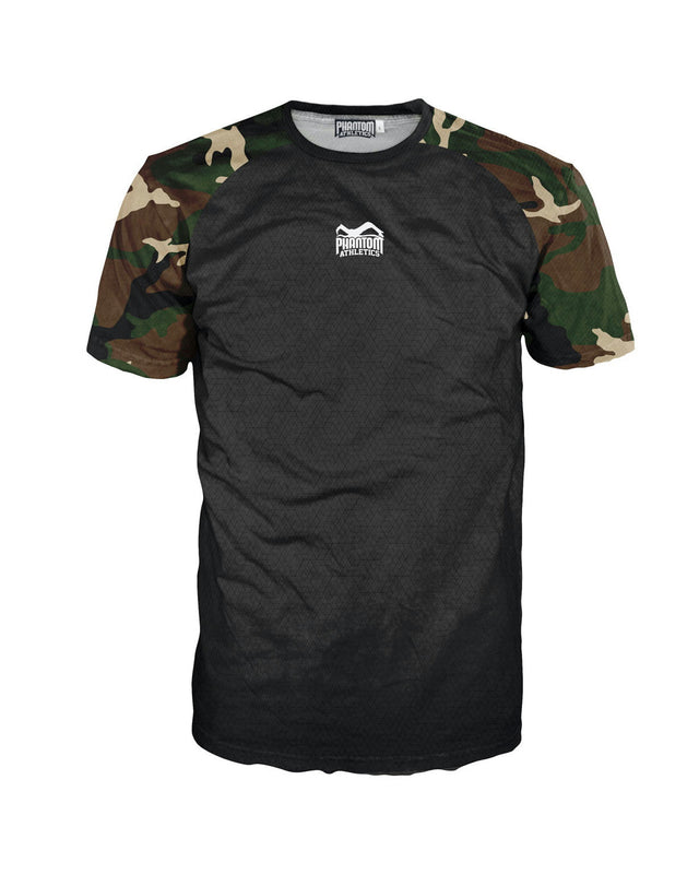 T-shirt d'entraînement Phantom Athletics EVO Camo – Rouge