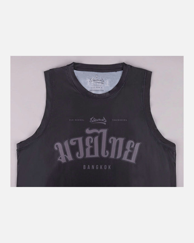 8 WEAPONS Tank Top Bangkok – Black