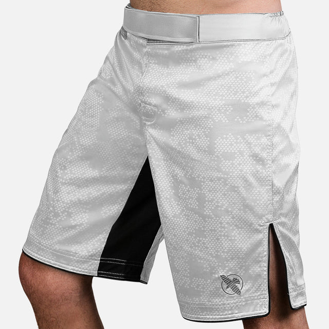 Hayabusa MMA Shorts Hexagon – White