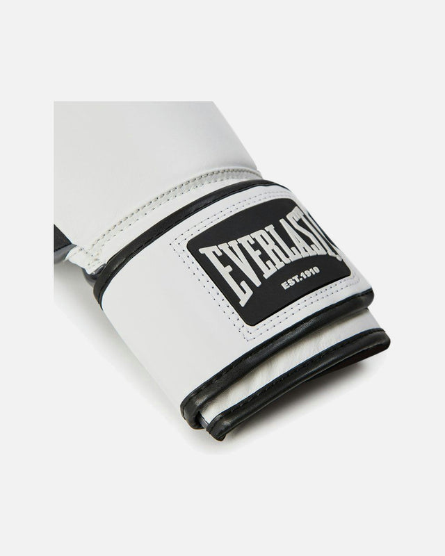 Luvas de boxe Everlast Powerlock OG – Branco/Preto