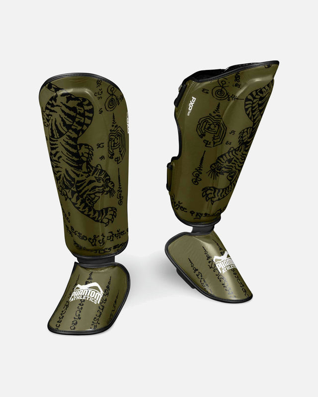 Phantom Athletics Shin guards Muay Thai Army – Green