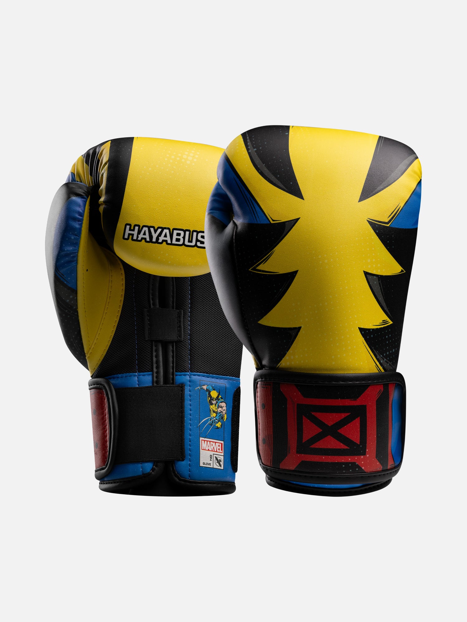 Hayabusa Marvel Classic Wolverine Boxing gloves yellow/black/blue