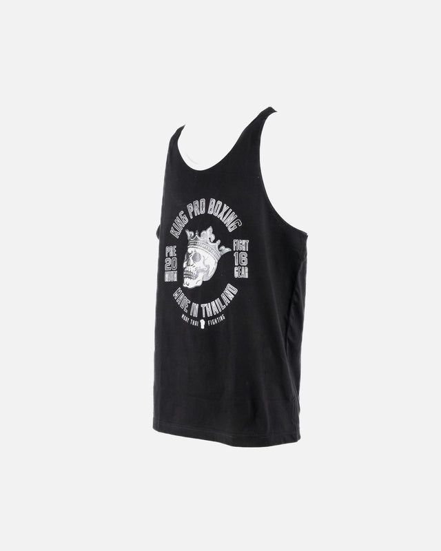 King Pro Boxing T-Shirt Skull 1 – Black