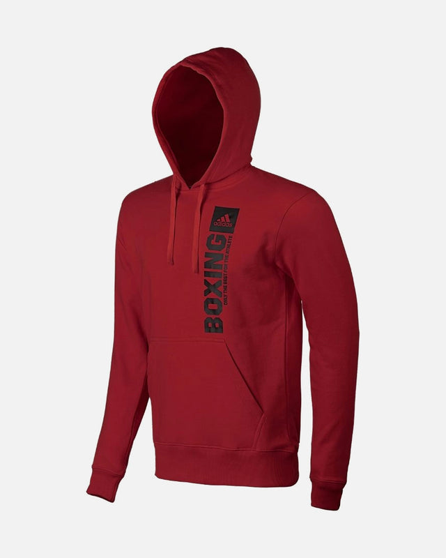Adidas Hoodie Community Vertical Boxing – Red/Black