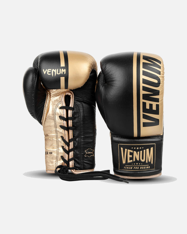 Venum Shield Boxing gloves – Black/Gold