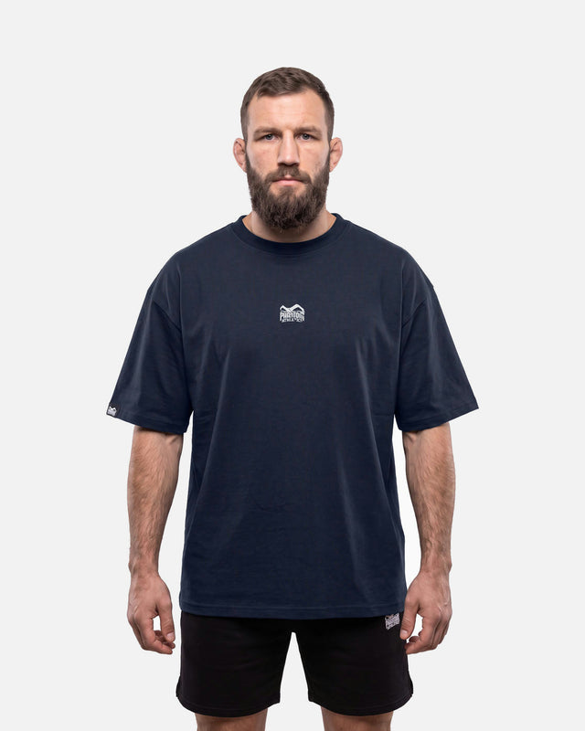 Phantom Athletics T-Shirt Sparring Club Oversize Heavy - Marineblauw