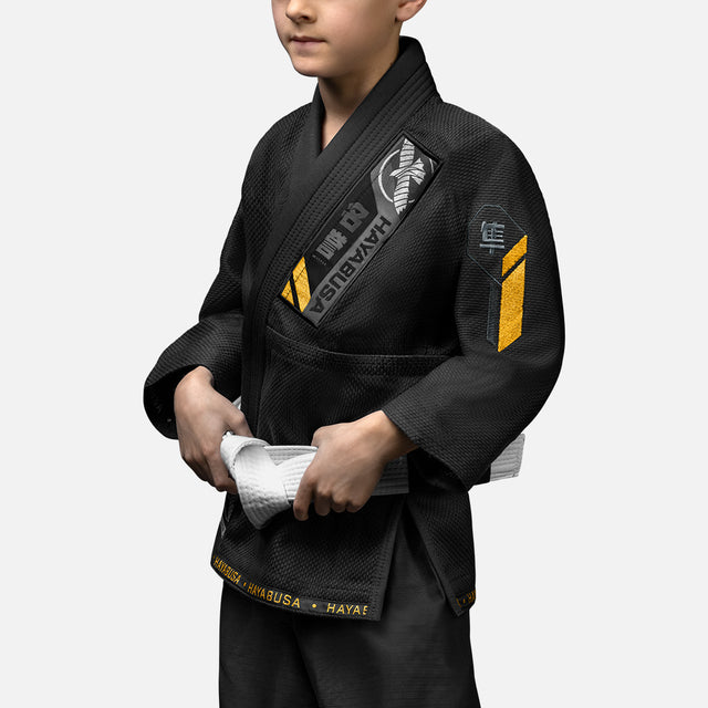 Hayabusa BJJ Gi Ascend Kids – Black