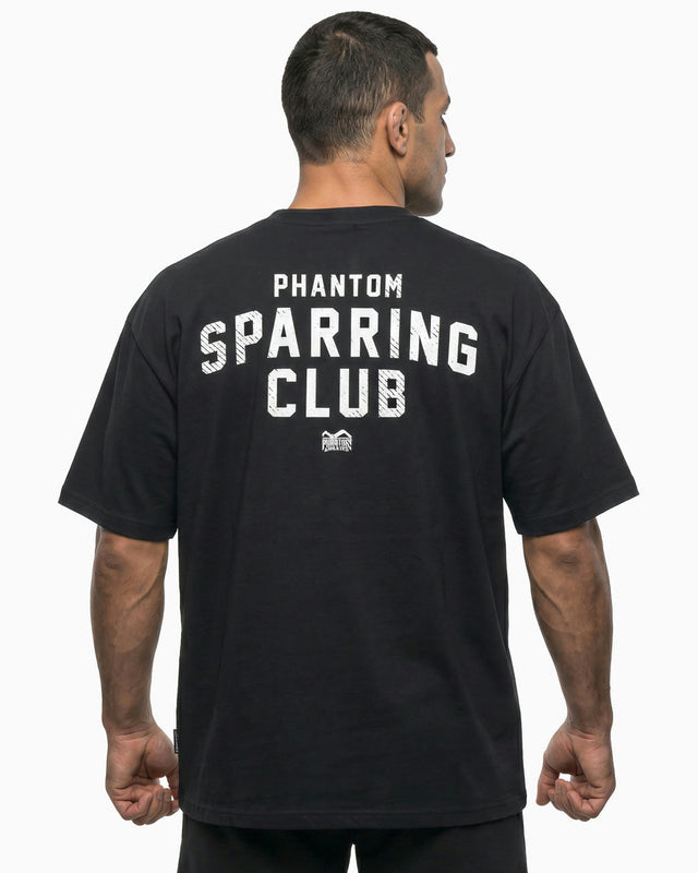 T-shirt Phantom Athletics Sparring Club Oversize Heavy – Noir