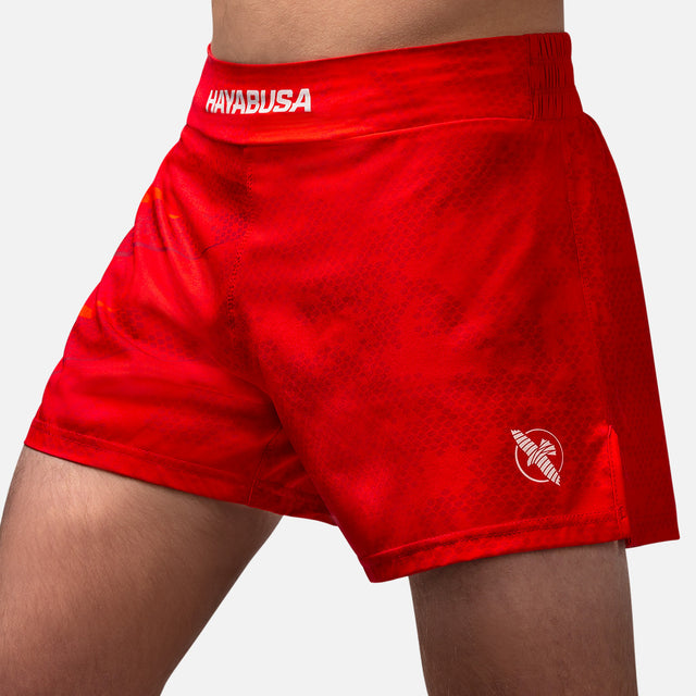 Hayabusa Muay Thai Shorts Arrow – Red