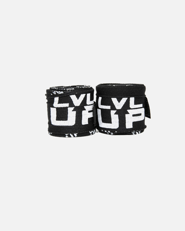 LVL UP Hand Wraps – Black