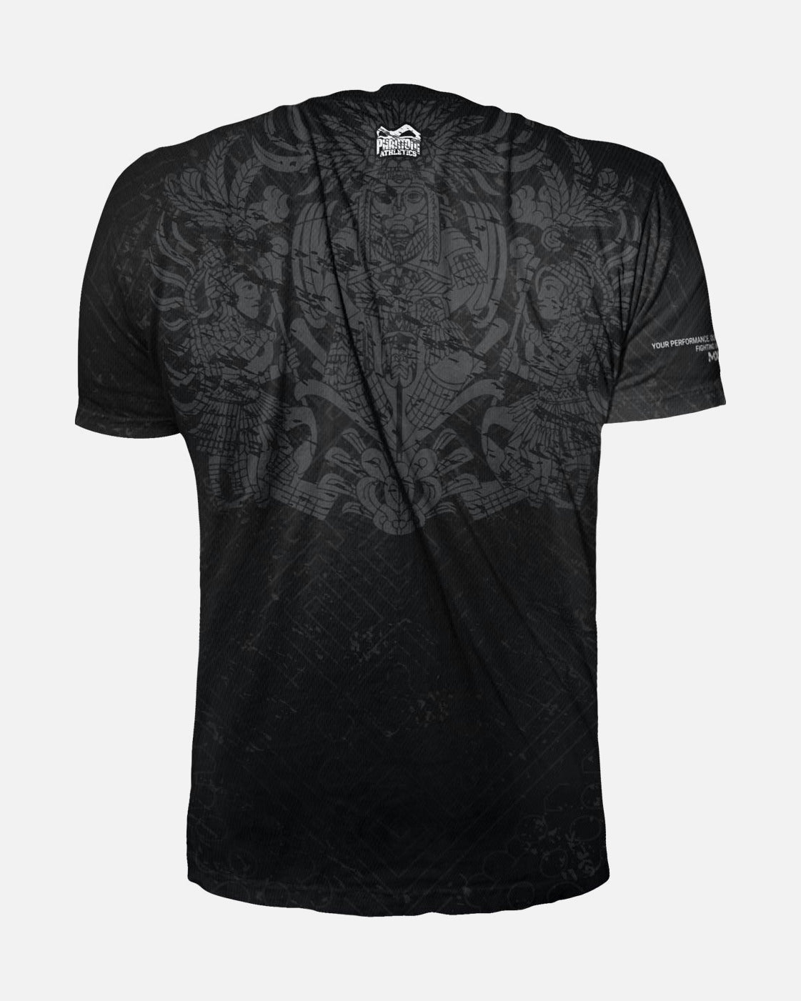 Phantom Athletics T-Shirt EVO Aztec - Zwart/Grijs