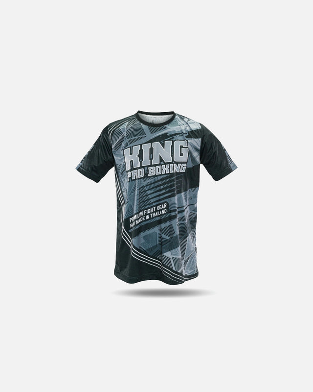 King Pro Boxing T-Shirt Flag Tee – Black